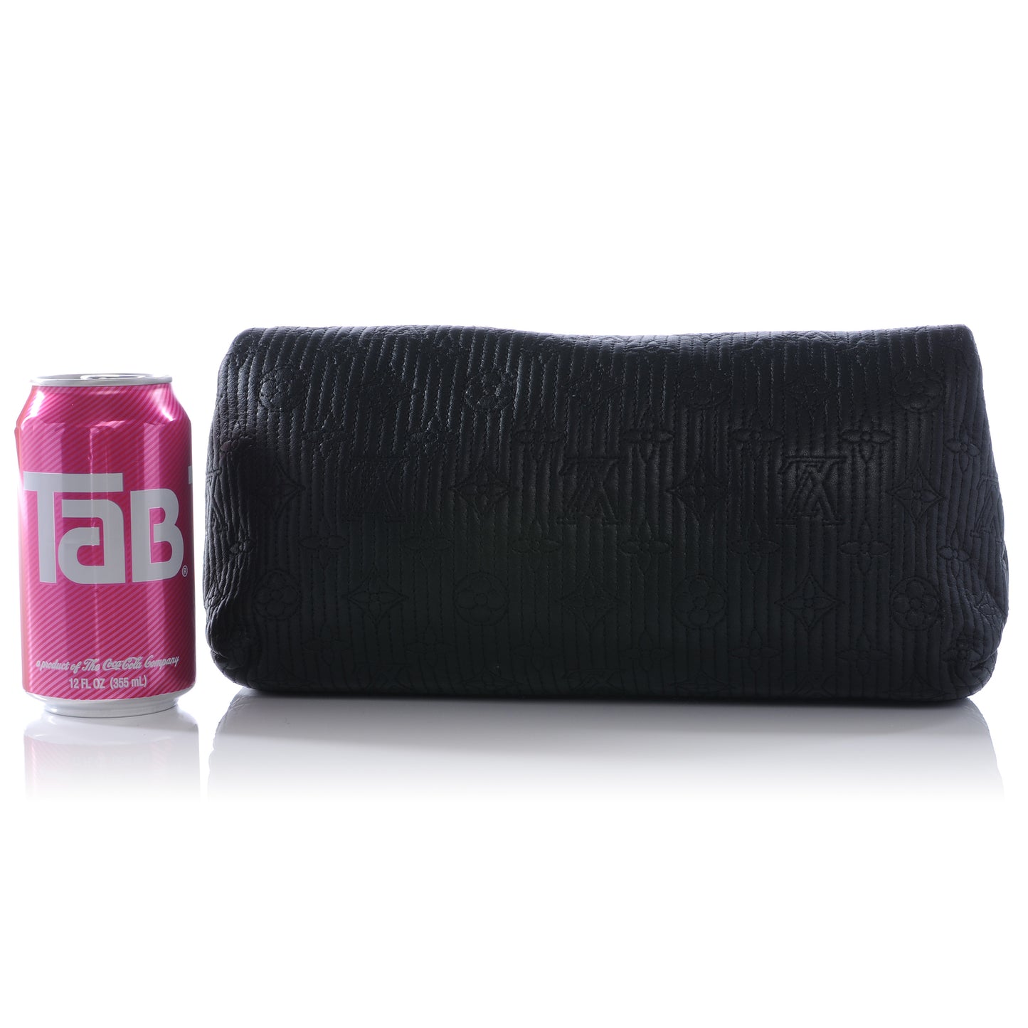 Calfskin Quilted Monogram Altair Clutch Black