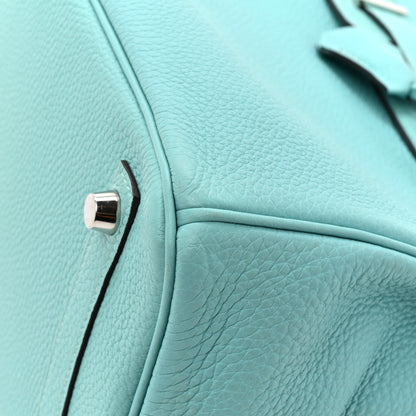 Hermes Togo BIRKIN 30 Bleu Atoll 16 of 18