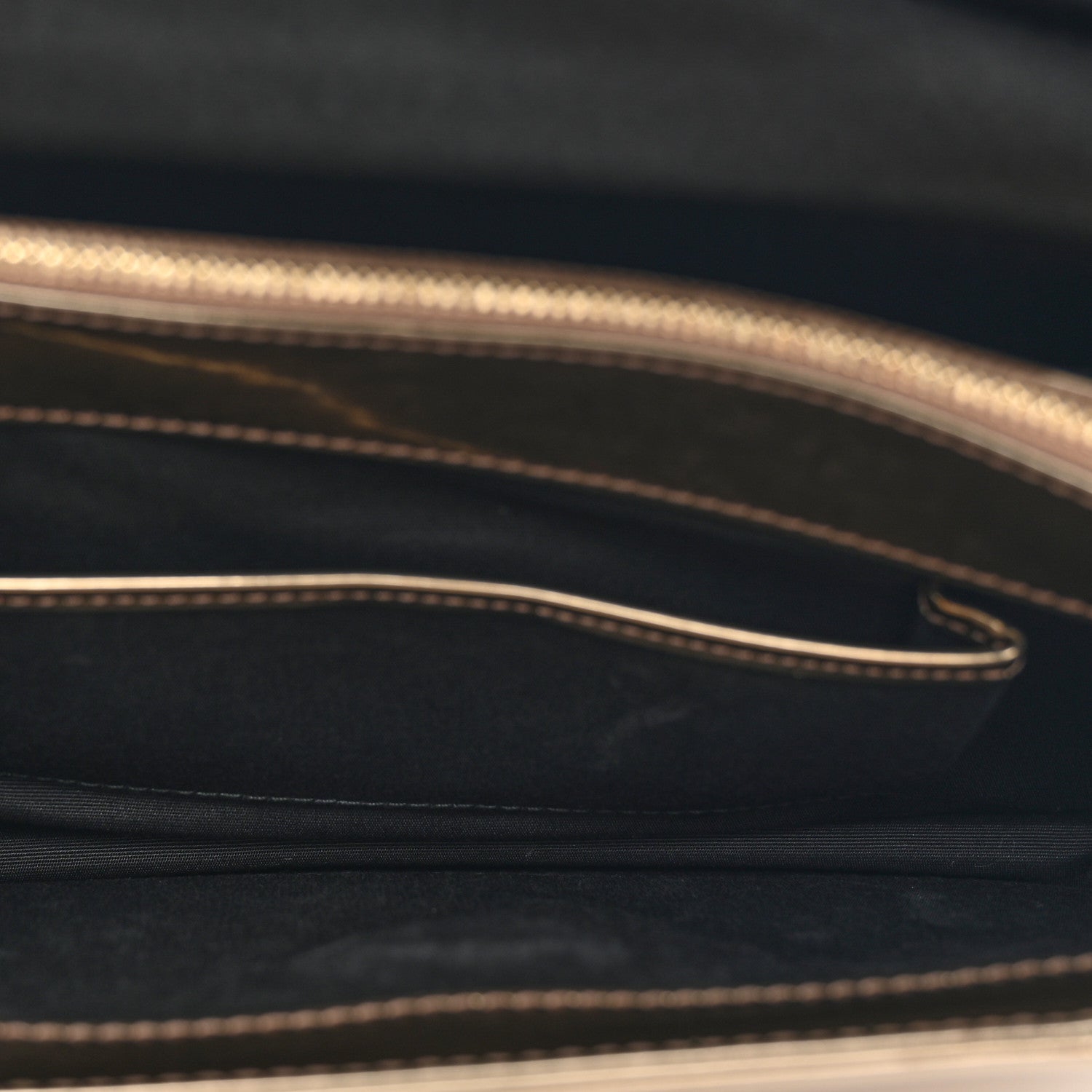 Bulgari Metallic Calfskin Serpenti Forever Crossbody Bag Gold 7 of 11