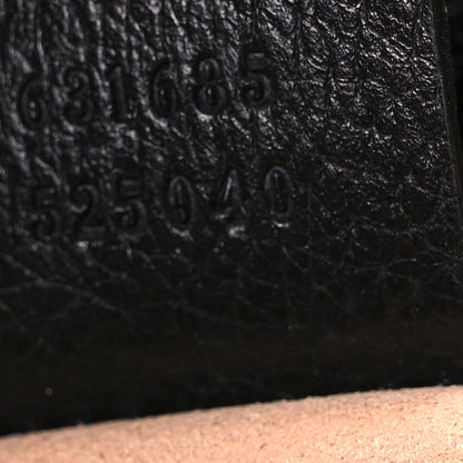 Gucci Textured Calfskin Web Medium Ophidia Shopping Tote Black 7 of 15