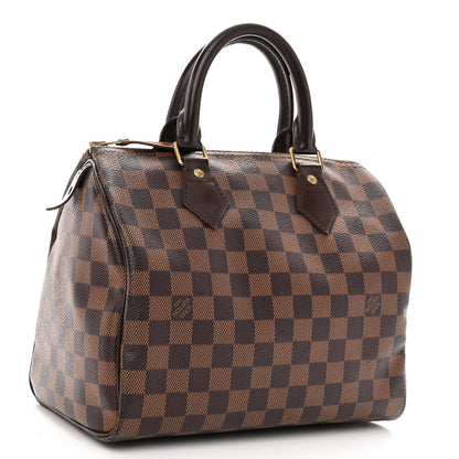 Louis Vuitton Damier Ebene Speedy 25 3 of 10