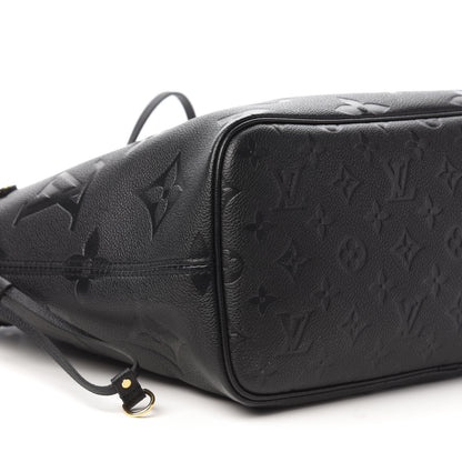 Louis Vuitton Empreinte Monogram Giant Neverfull MM Black 6 of 9