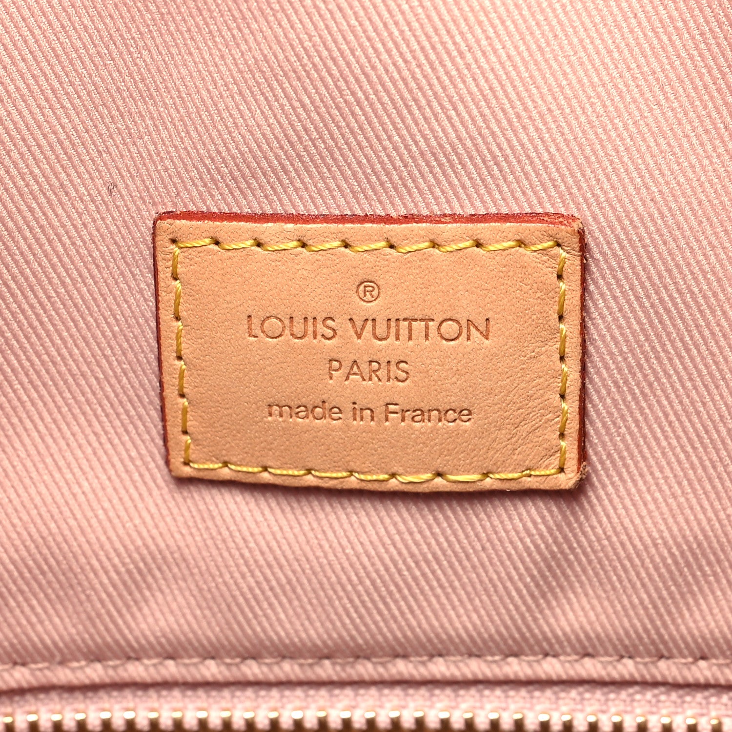 Louis Vuitton Damier Azur Graceful MM Rose Ballerine 6 of 11
