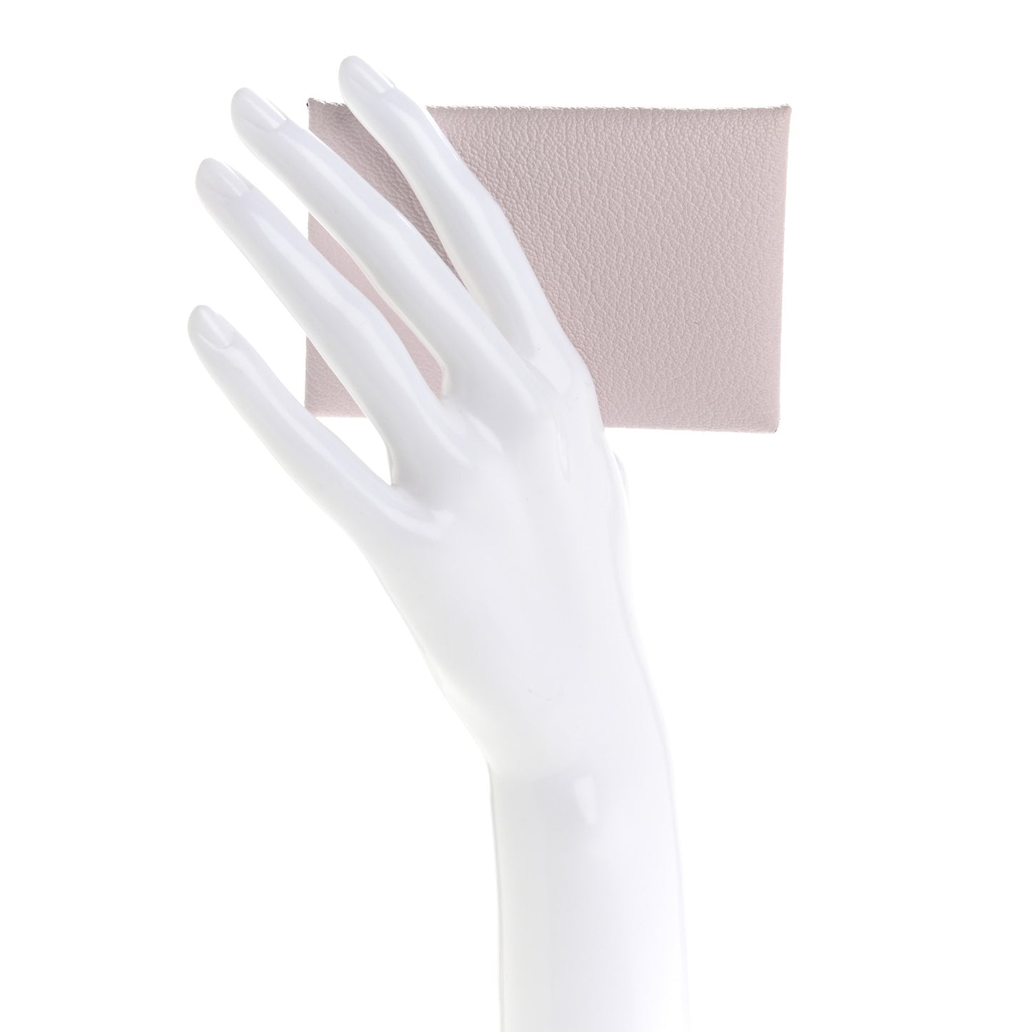 Chevre Mysore Calvi Card Case Mauve Pale