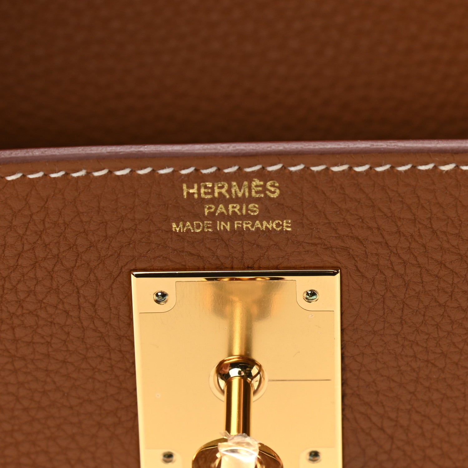 Hermes Togo Kelly Retourne 28 Gold 6 of 10