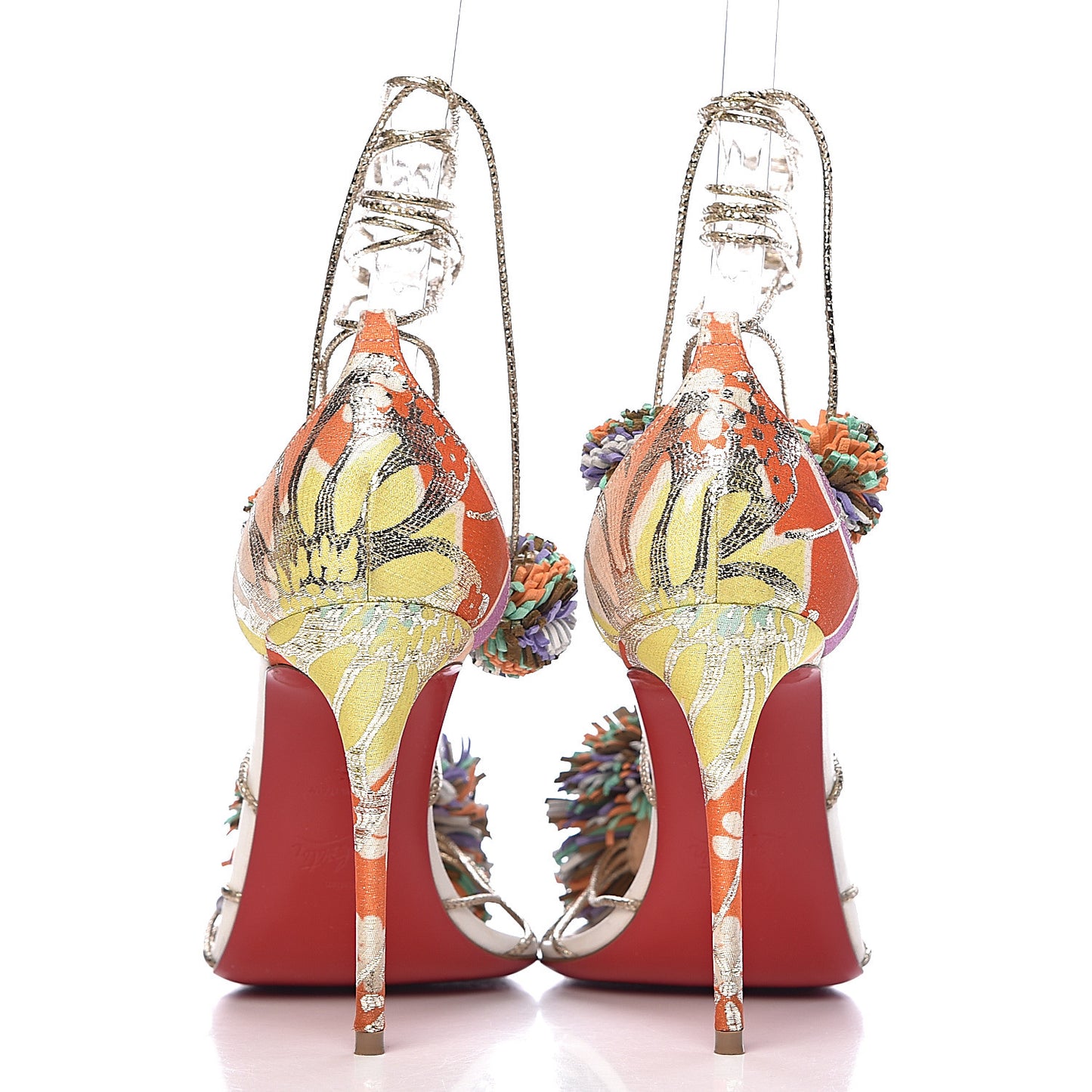 Nappa Suede Starouchi 100 Sandal 35 Multicolor