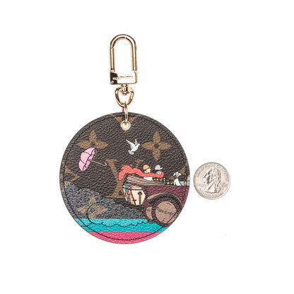 Louis Vuitton Monogram 2015 Christmas Animation Bag Charm Key Ring 2 of 5