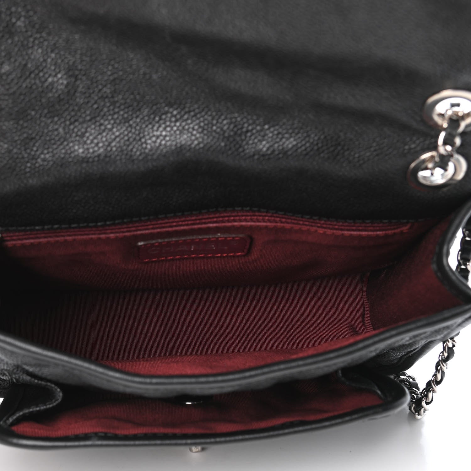 Chanel Caviar Quilted Mini French Riviera Flap Black 4 of 4
