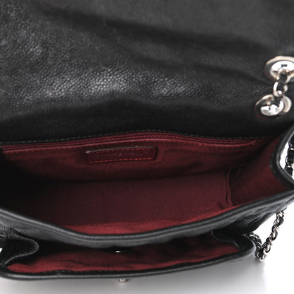 Chanel Caviar Quilted Mini French Riviera Flap Black 4 of 4