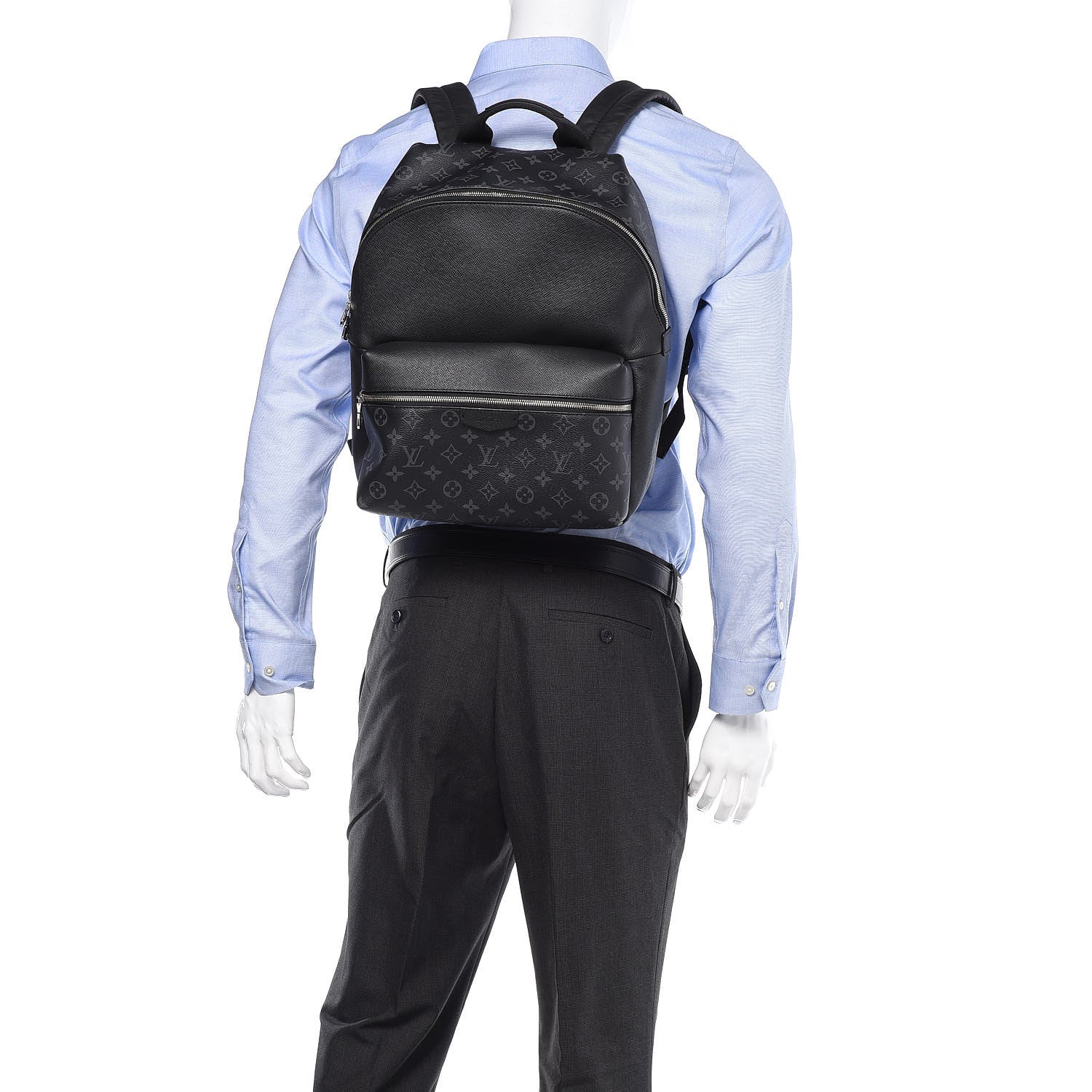 Louis Vuitton Monogram Eclipse Taiga Discovery Backpack PM 2 of 10