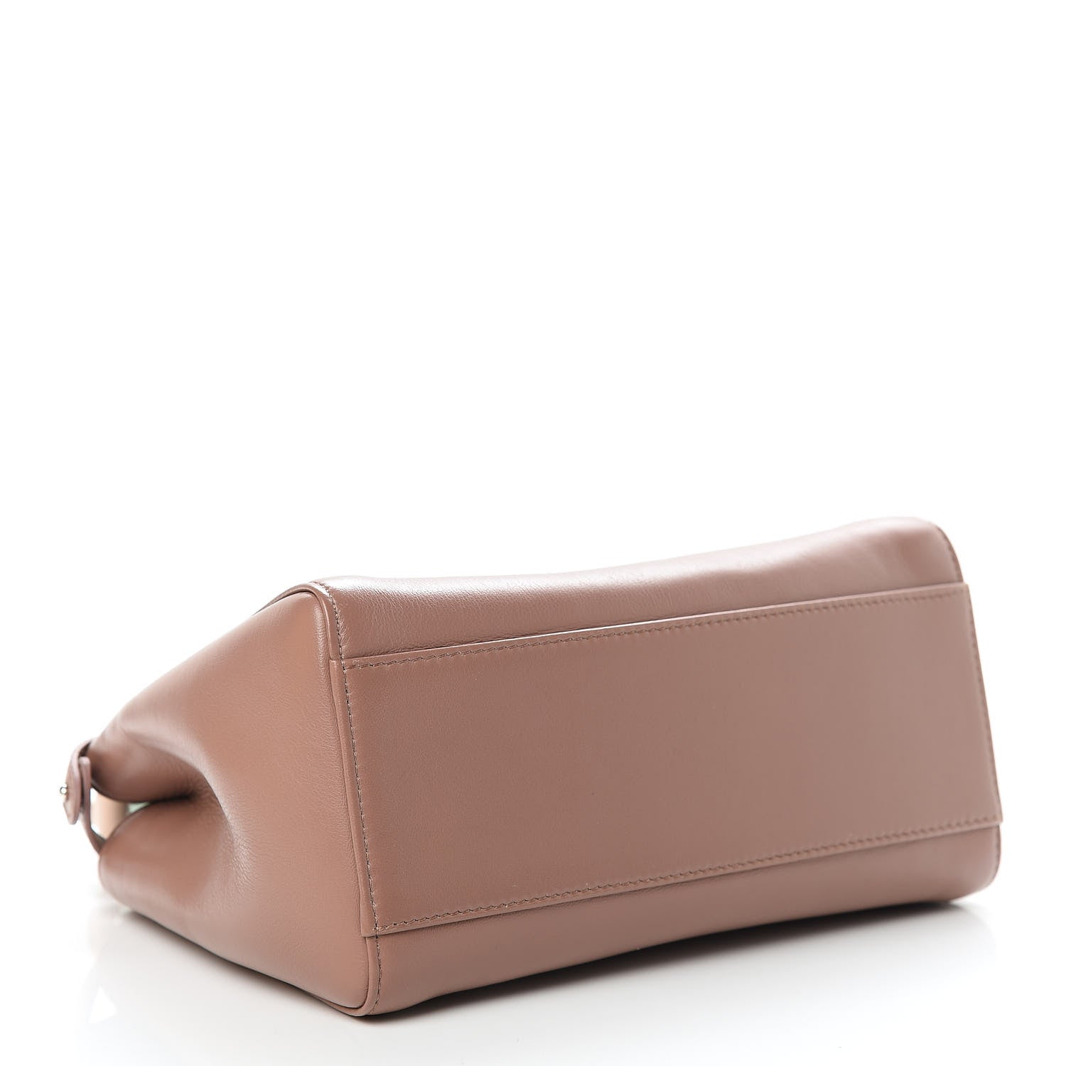 Fendi Nappa Colorblock Mini Peekaboo Iconic Satchel English Rose Plaster Oxigen 6 of 15