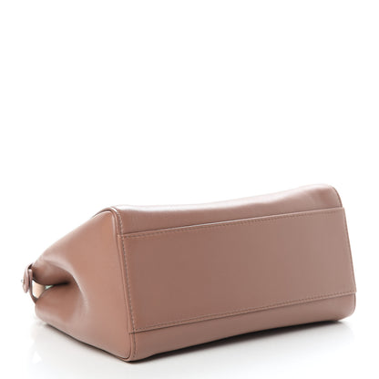 Fendi Nappa Colorblock Mini Peekaboo Iconic Satchel English Rose Plaster Oxigen 6 of 15