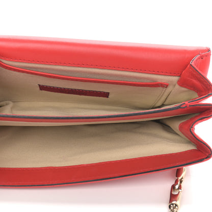 Valentino Garavani Nappa Va Va Voom Shoulder Bag Deep Orange 6 of 8