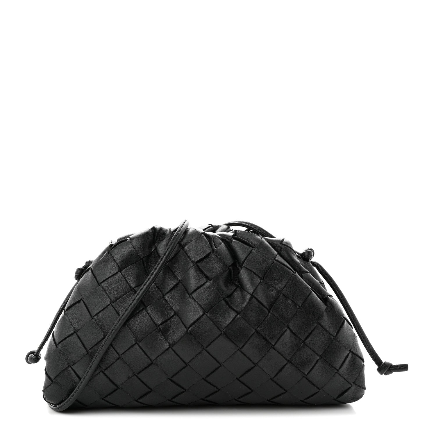 Bottega Veneta Nappa Intrecciato The Mini Pouch Black 1 of 11