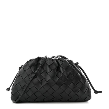 Bottega Veneta Nappa Intrecciato The Mini Pouch Black 1 of 11