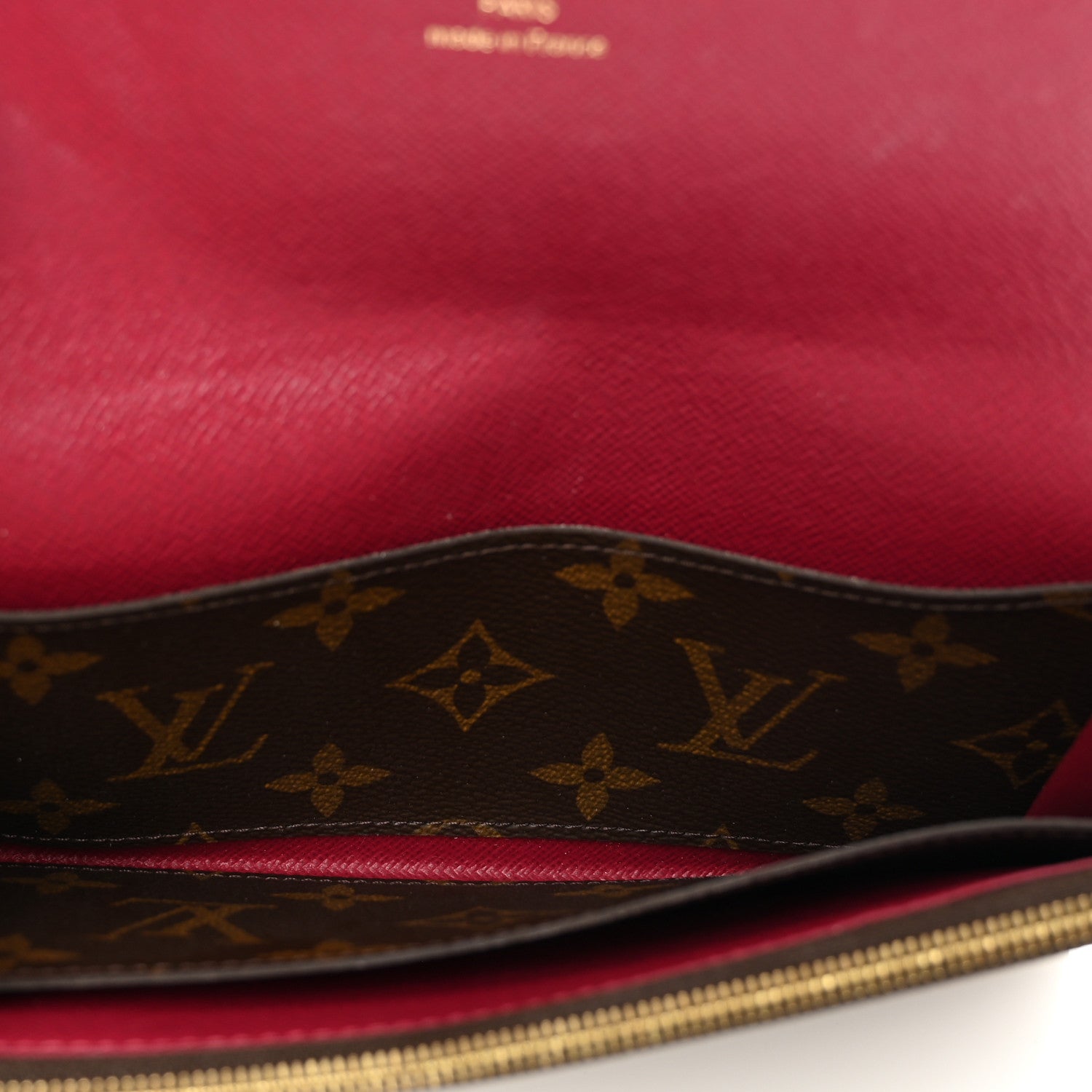 Louis Vuitton Monogram Emilie Wallet Fuchsia 5 of 8