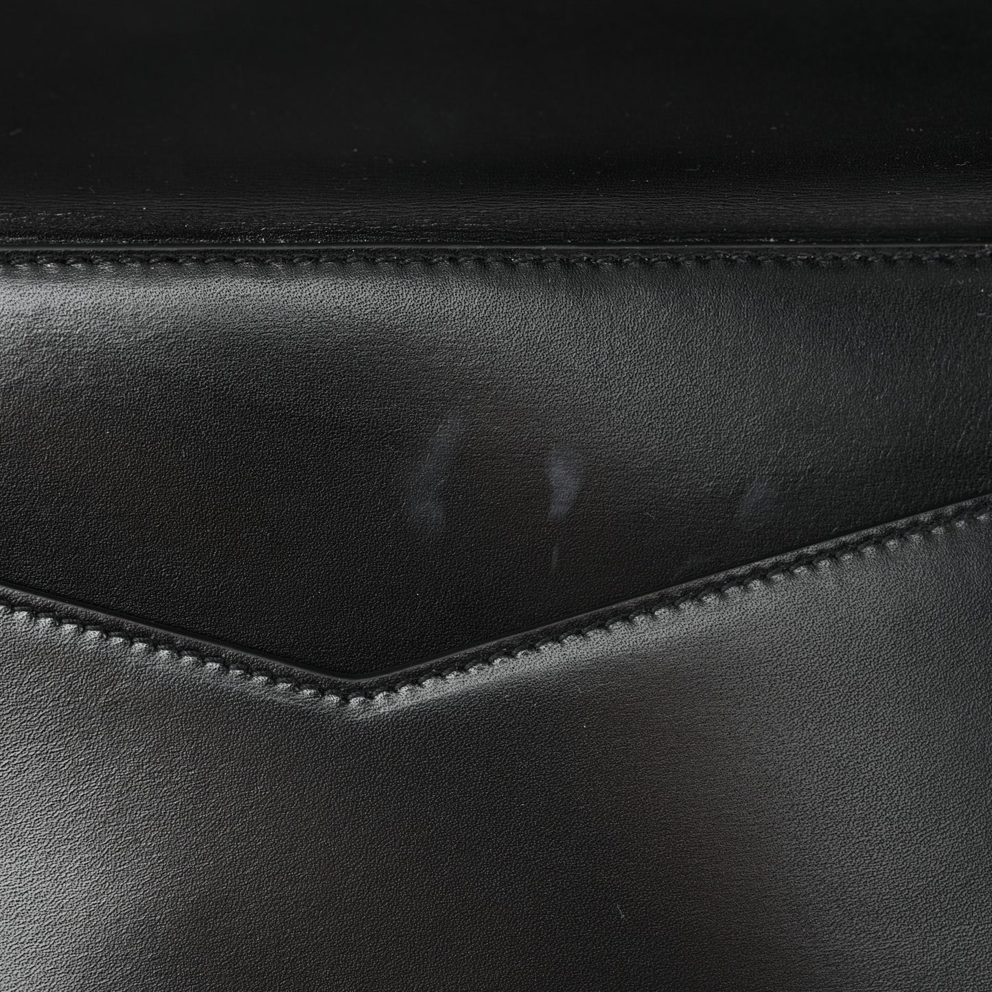 Smooth Calfskin Monogram Medium Sulpice Shoulder Bag Black