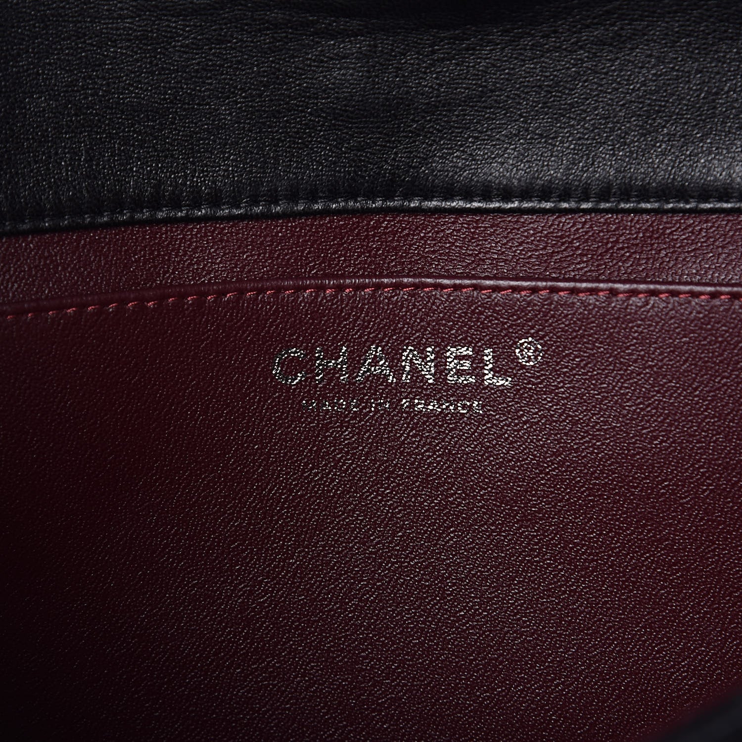 Chanel Lambskin Quilted Clutch With Chain Flap Black 7 of 13