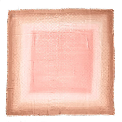 Louis Vuitton Silk Blurrygram Shawl Blush 1 of 4