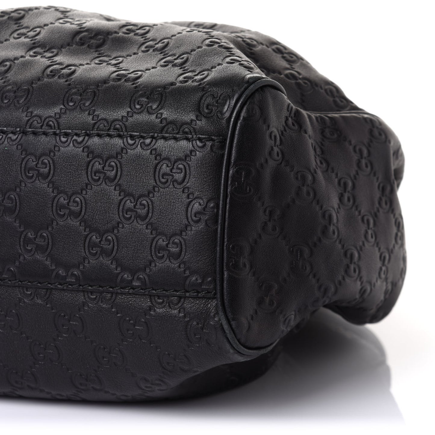 Guccissima Medium Sukey Tote Black