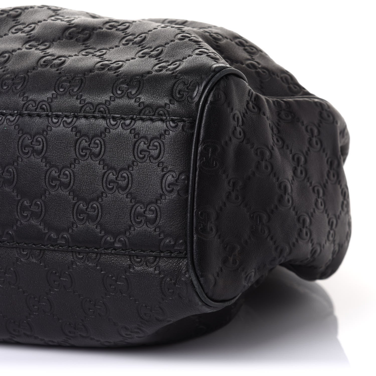 Gucci Guccissima Medium Sukey Tote Black 11 of 11