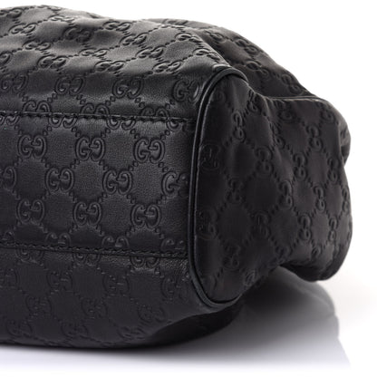 Gucci Guccissima Medium Sukey Tote Black 11 of 11