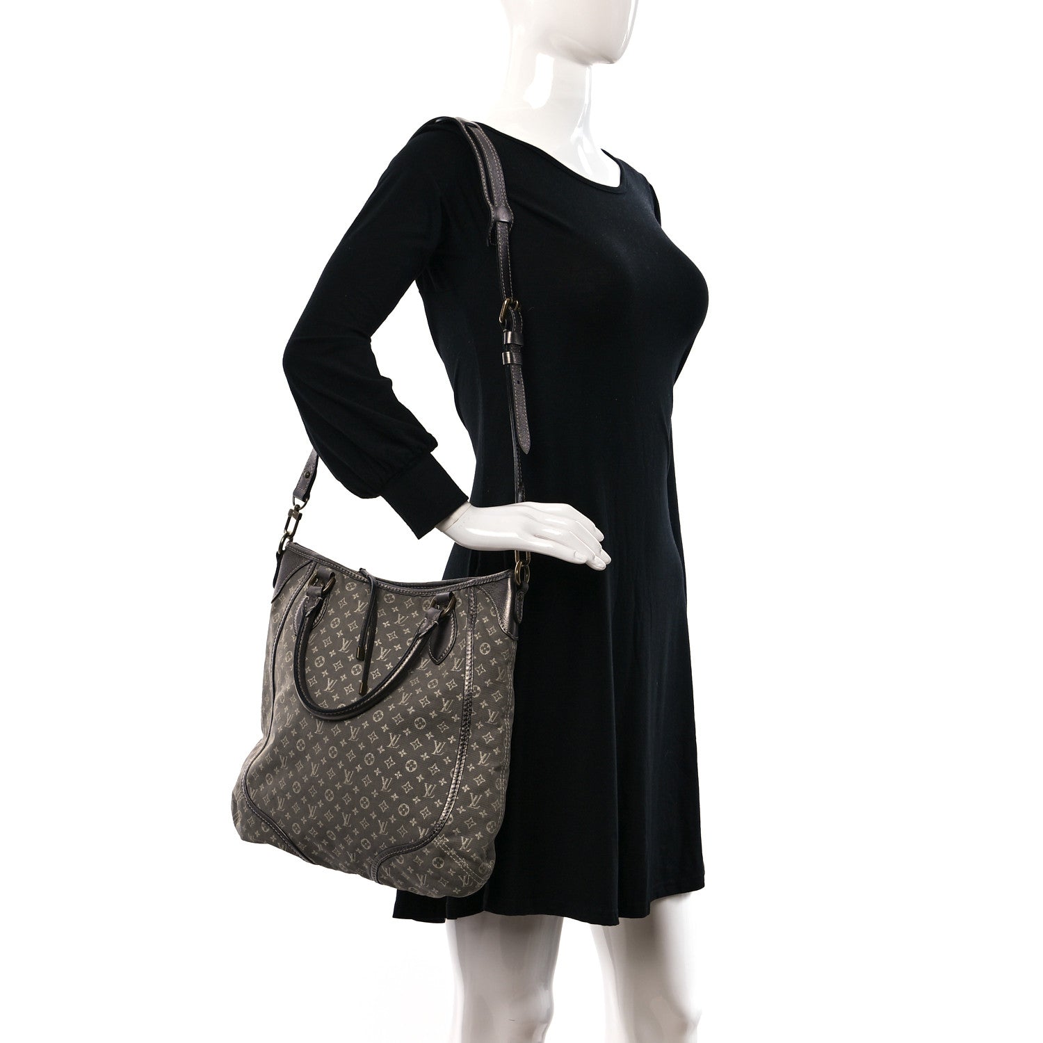 Louis Vuitton Mini Lin Monogram Besace Angele Platine 3 of 8