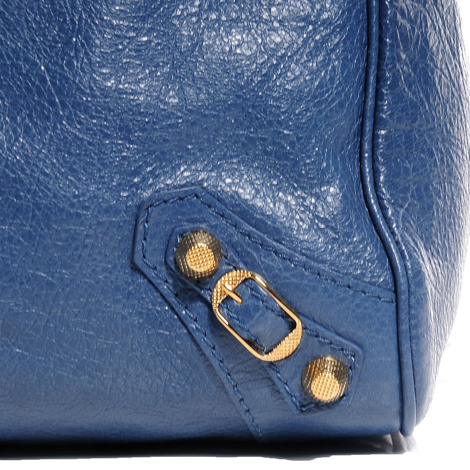 Balenciaga Agneau Giant 12 Gold Hardware Velo Bleu Persan 9 of 15