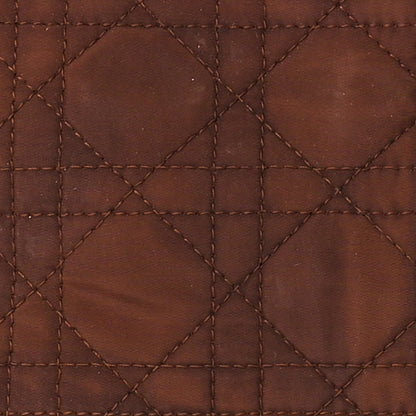 Christian Dior Nylon Cannage Medium Lady Dior Brown 7 of 10