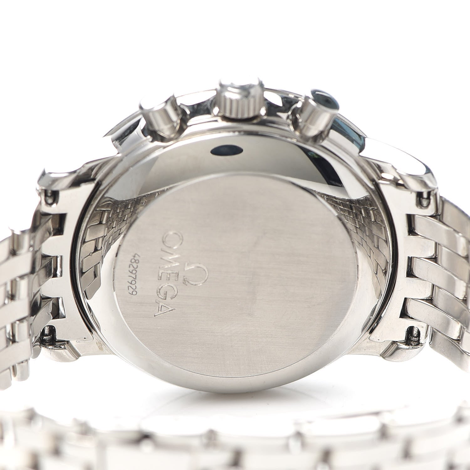 Omega Stainless Steel 36mm De Ville Prestige Chronograph Manual Winding Watch 4540.31.00 4 of 5