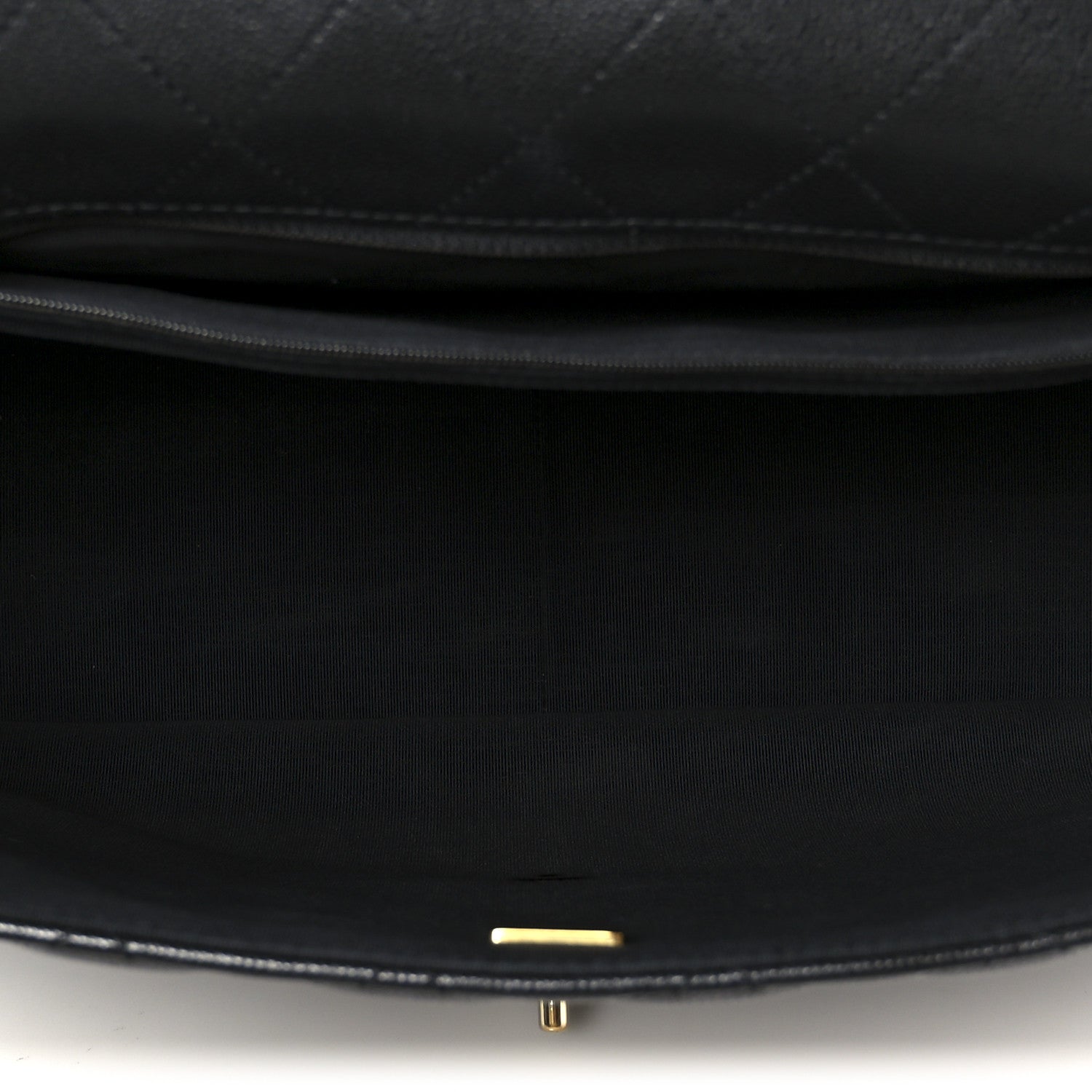Chanel Caviar Quilted XXL Travel Flap Bag Black 5 of 11