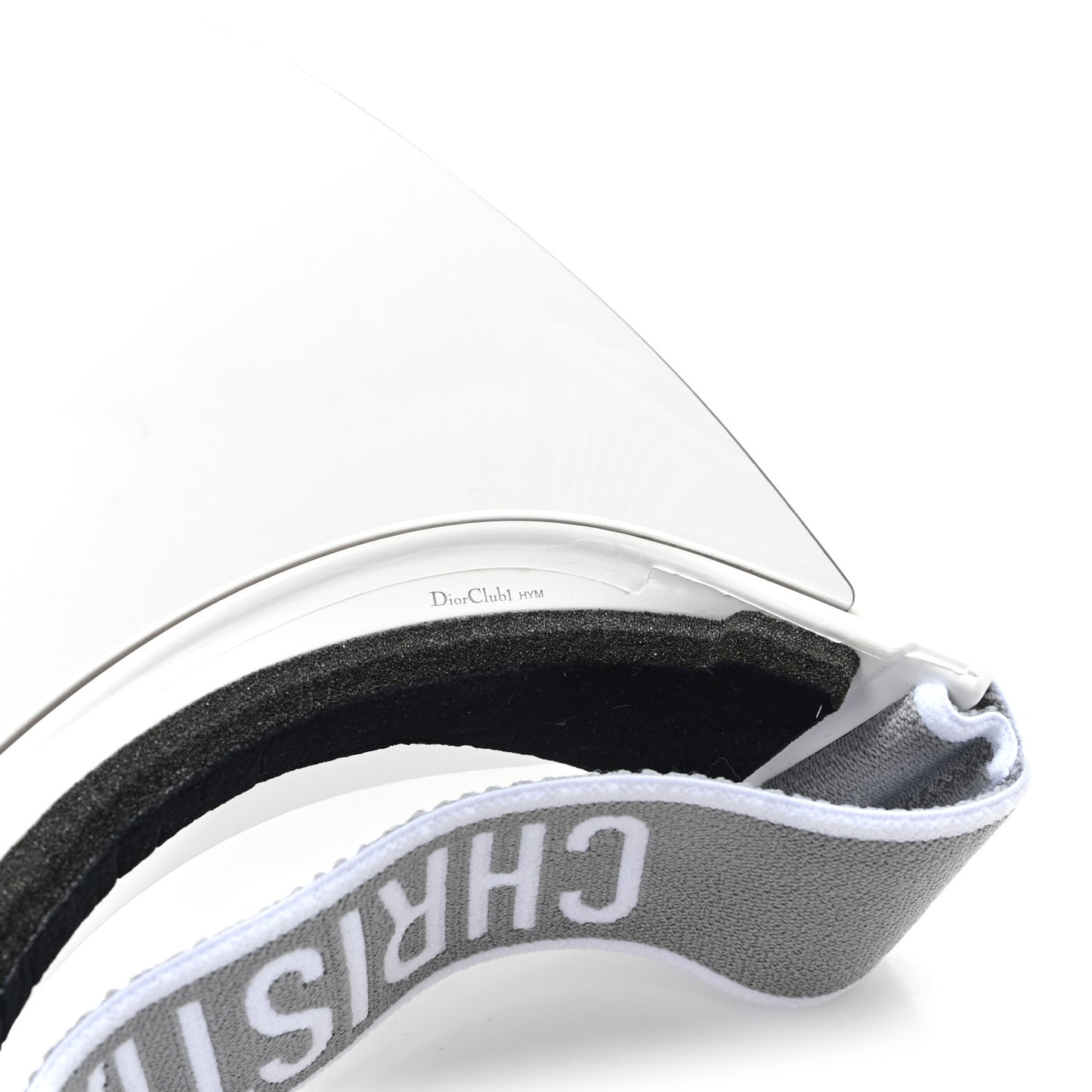 Mirrored DiorClub1 Sun Visor Grey