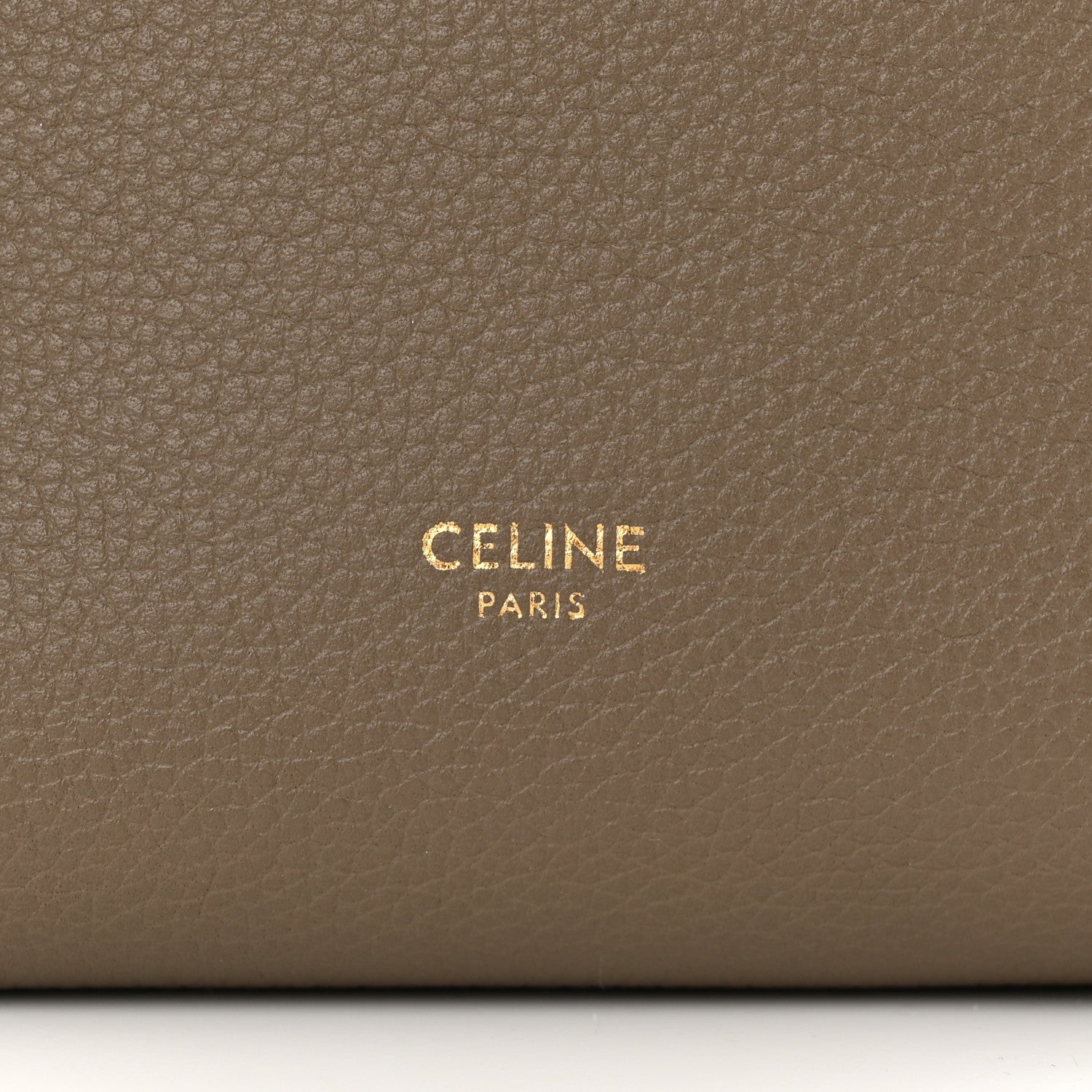 Celine Soft Grained Calfskin Small Sangle Bucket Bag Taupe 6 of 10