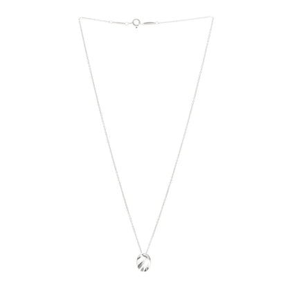 Tiffany Sterling Silver Elsa Peretti Zodiac Aquarius Pendant Necklace 3 of 5