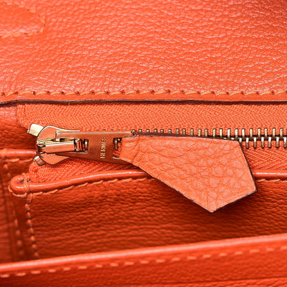 Hermes Togo Birkin 25 Feu 13 of 33