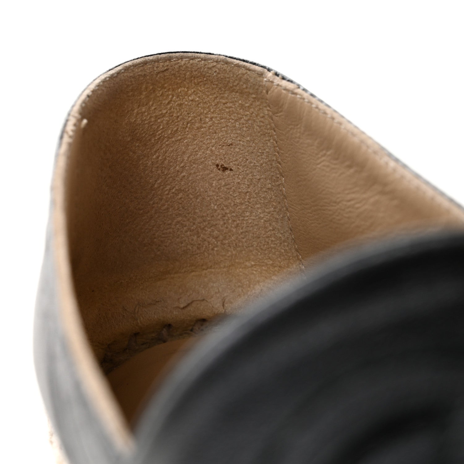 Chanel Lambskin CC Espadrilles 37 Black 11 of 14