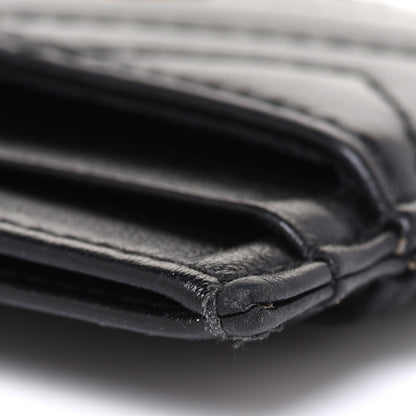 Gucci Calfskin Matelasse GG Marmont Card Holder Black 10 of 10