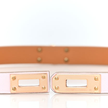 Hermes Swift Kelly Double Tour Bracelet T2 Rose Dragee 4 of 7