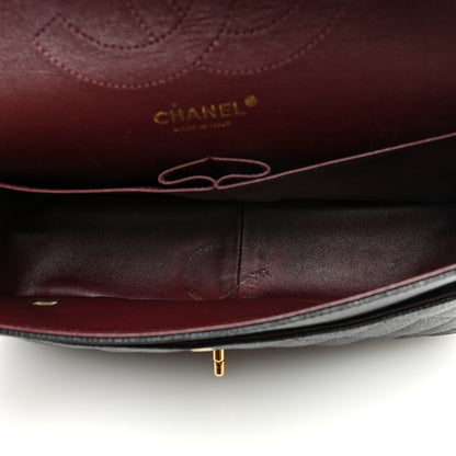 Chanel Caviar Quilted Jumbo Double Flap Black 11 of 12