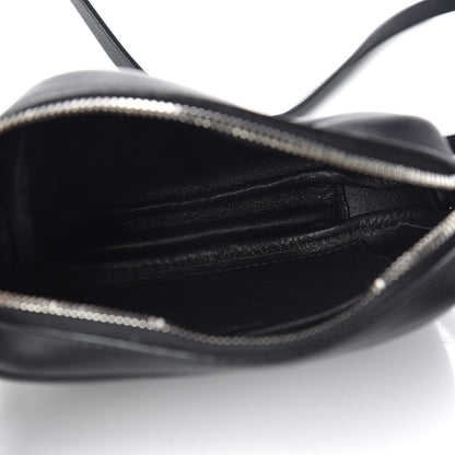 Balenciaga Calfskin Logo XS Everyday Camera Bag Black 7 of 10