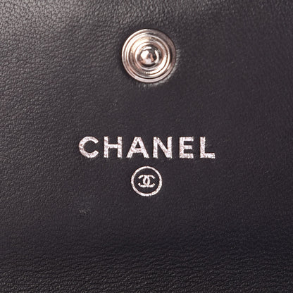 Chanel Calfskin Quilted Small Boy Flap Wallet Black 6 of 9
