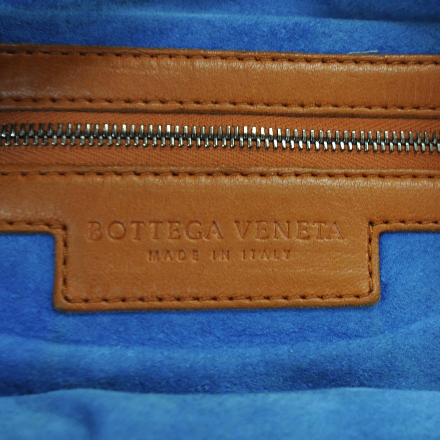 Nappa Intrecciato Large Veneta Orange