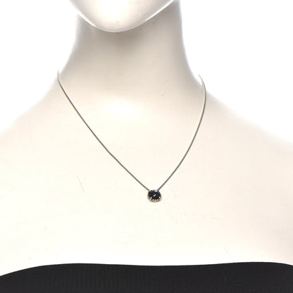 David Yurman Sterling Silver Black Orchid 8mm Petite Chatelaine Pendant Necklace 7 of 7