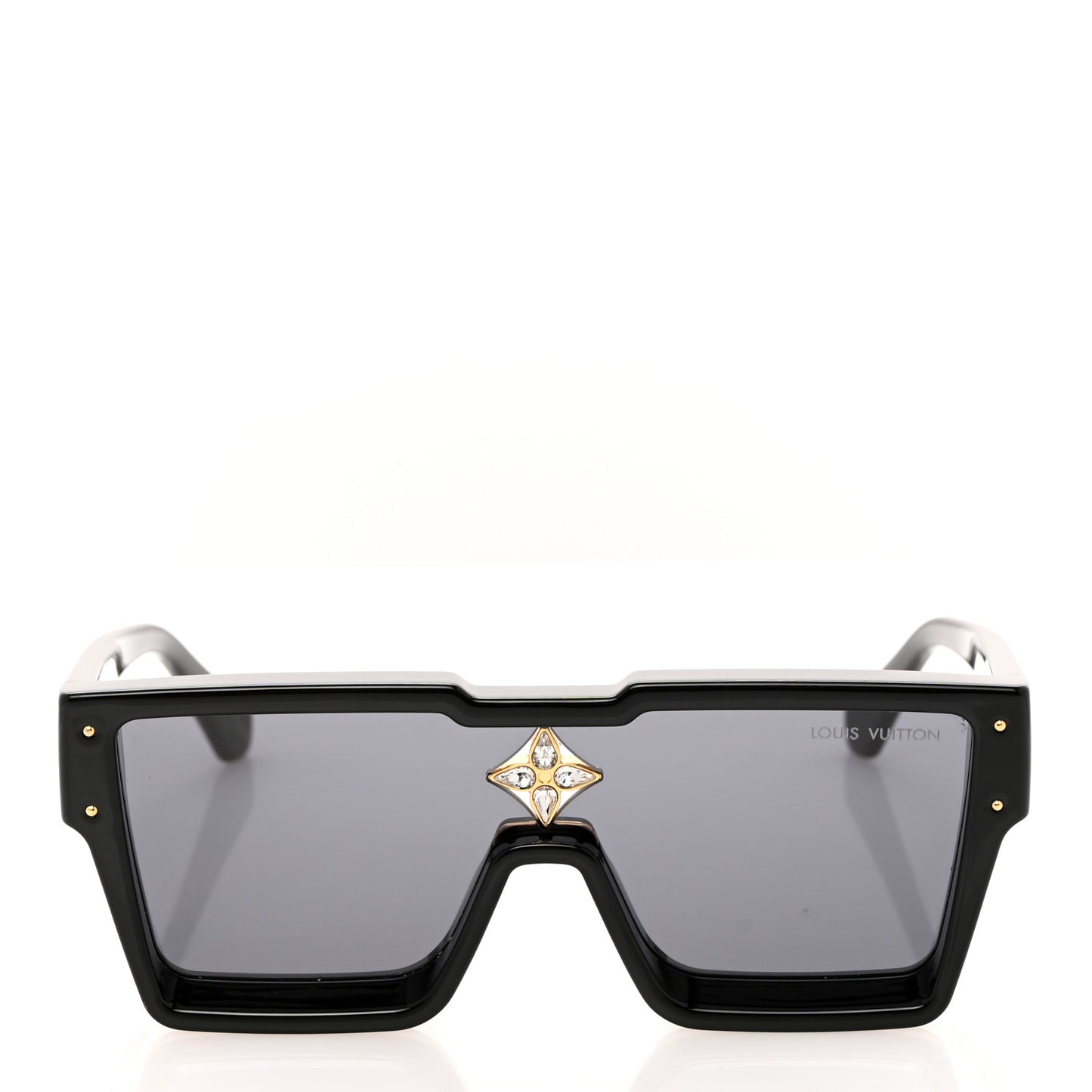 Acetate Swarovski Crystal Cyclone Sunglasses Z2053W Black