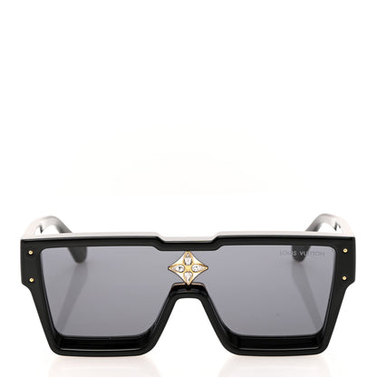 Louis Vuitton Acetate Swarovski Crystal Cyclone Sunglasses Z2053W Black 2 of 8