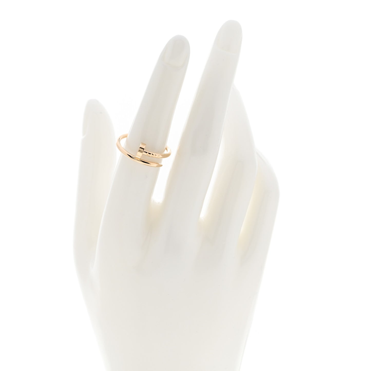 18K Yellow Gold Small Juste Un Clou Ring 53 6.25