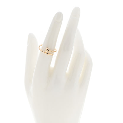 Cartier 18K Yellow Gold Small Juste Un Clou Ring 53 6.25 2 of 6