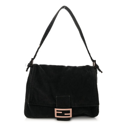 Fendi Corduroy Mama Baguette Beige 1 of 9