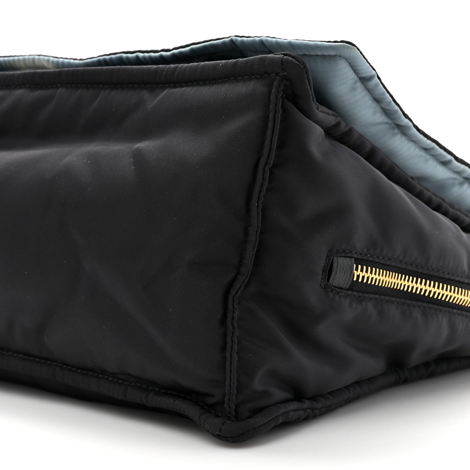 Prada Tessuto Nylon Etiquette Flap Black 8 of 9