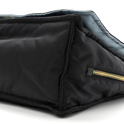 Prada Tessuto Nylon Etiquette Flap Black 8 of 9
